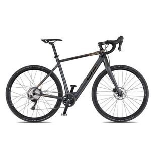 Gravel elektrokolo 4EVER ENGRAVE PRO 28" 23" (190-205 cm) titan/metal gold obraz