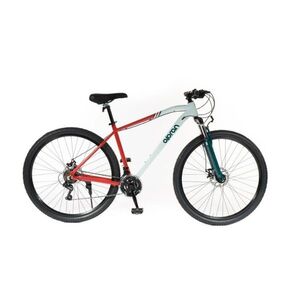 Pánské horské kolo Olpran ASTACUS Man 29" 21" (180-190 cm) šedá/tmavě červená obraz