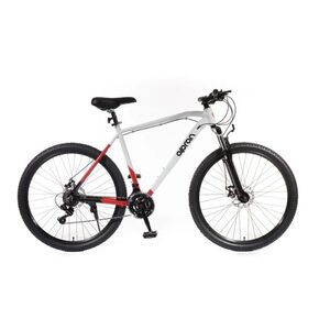 Horské kolo Olpran CANIS 27, 5" 21" (180-195 cm) šedá/tmavě červená obraz