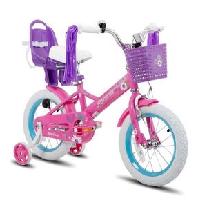 Dětské kolo Joystar Little Daisy 14" • 92-120 cm světle růžová obraz