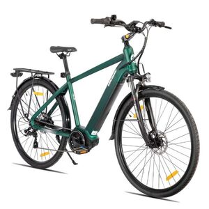 Trekingové elektrokolo Lamassu Allanton 27, 5" 374Wh • dojezd až 80 km 18" (160-180 cm) zelená obraz