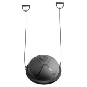 Balanční podložka inSPORTline Dome Compact s gumovými expandéry bordó obraz