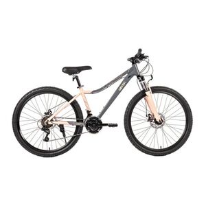 Juniorské horské kolo Olpran Strix 26" • 125-145 cm 13" (125-145 cm) šedá/růžová obraz