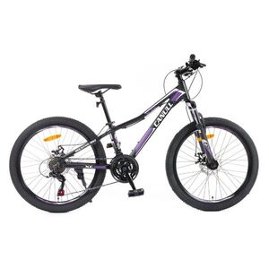 Juniorské kolo Canull XC 241 24" - model 2026 • 137-152 cm S (137-152 cm) černá/fialová obraz