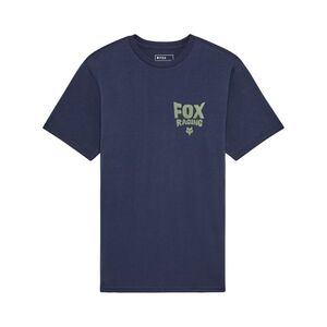 FOX Cyklistické triko s krátkým rukávem - BOLT SS PREM TEE - modrá obraz