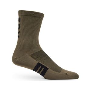 FOX Cyklistické ponožky klasické - FLEXAIR MERINO - zelená obraz