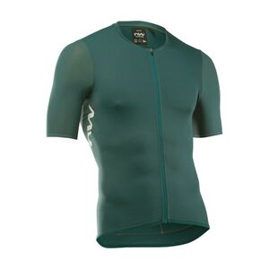 NORTHWAVE Cyklistický dres s krátkým rukávem - ESSENCE EVO - zelená obraz