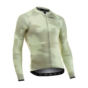 NORTHWAVE Cyklistický dres s dlouhým rukávem letní - BLADE - zelená obraz