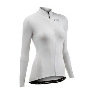 NORTHWAVE Cyklistický dres s dlouhým rukávem zimní - FAHRENHEIT WMN - šedá obraz