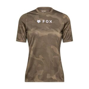 FOX Cyklistický dres s krátkým rukávem - RANGER TRU DRI - hnědá obraz