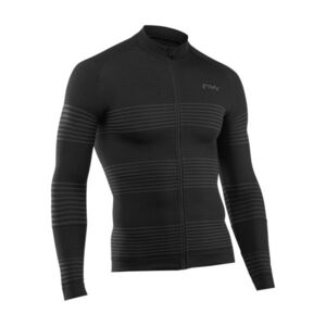NORTHWAVE Cyklistický dres s dlouhým rukávem letní - TRIP KNIT - černá obraz