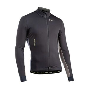 NORTHWAVE Cyklistická větruodolná bunda - BLADE LIGHT - černá/béžová obraz