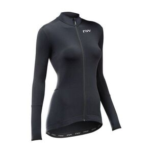 NORTHWAVE Cyklistický dres s dlouhým rukávem zimní - FAHRENHEIT - černá obraz