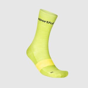 SPORTFUL Cyklistické ponožky klasické - CLASSIC MERINO - žlutá obraz