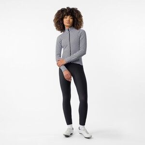 CASTELLI Cyklistický dres s dlouhým rukávem zimní - VENTRA THERMAL - bílá/černá obraz