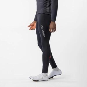 CASTELLI Cyklistické kalhoty dlouhé s laclem - ENTRATA 2 WIND - černá obraz