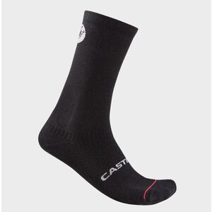 CASTELLI Cyklistické ponožky klasické - SCORPION LOGO 20 THERMAL - černá obraz