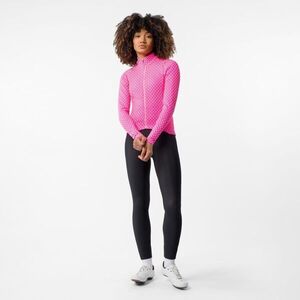 CASTELLI Cyklistický dres s dlouhým rukávem zimní - VENTRA THERMAL - růžová obraz