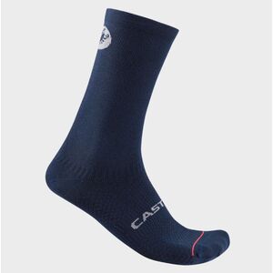 CASTELLI Cyklistické ponožky klasické - SCORPION LOGO 20 THERMAL - modrá obraz