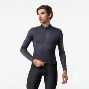 CASTELLI Cyklistický dres s dlouhým rukávem zimní - PURO 4.1 - šedá obraz
