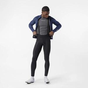 CASTELLI Cyklistické kalhoty dlouhé s laclem - ESPRESSO 2 - černá obraz