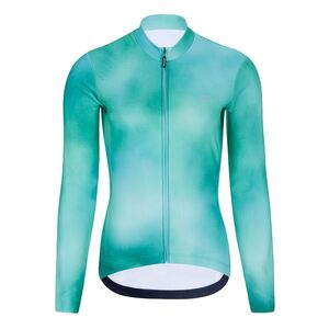 RIVANELLE Cyklistický dres s dlouhým rukávem zimní - COSMA WINTER - zelená obraz