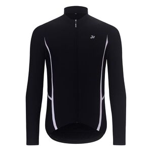 HOLOKOLO Cyklistický dres s dlouhým rukávem zimní - CATALYST WINTER - černá obraz