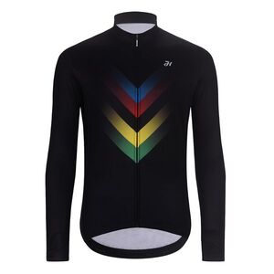 HOLOKOLO Cyklistický dres s dlouhým rukávem zimní - MOMENTUM WINTER - vícebarevná/černá obraz