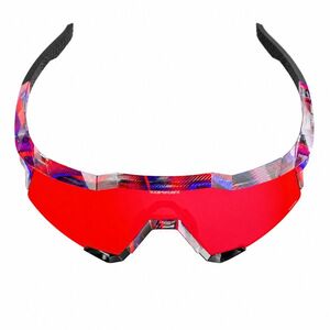 100% SPEEDLAB Cyklistické brýle - SPEEDCRAFT - červená obraz
