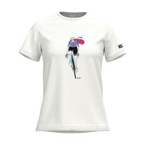 SHIMANO Cyklistické triko s krátkým rukávem - SENTIERO LTD - bílá obraz