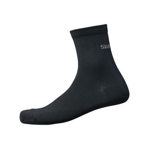 SHIMANO Cyklistické ponožky klasické - PERFORMANCE MID 3 - černá obraz