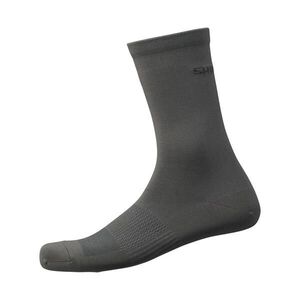 SHIMANO Cyklistické ponožky klasické - PERFORMANCE - hnědá obraz