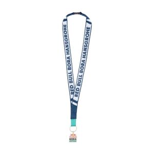 RED BULL tkaničky - ESSENTIAL LANYARD - modrá/bílá/zelená obraz