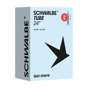 SCHWALBE duše - SV10 (40/62-507) 24x1.60–2.45 SV 40mm - černá obraz