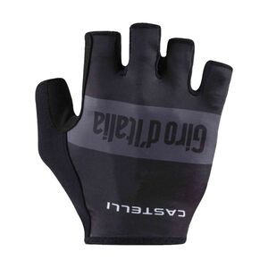 CASTELLI Cyklistické rukavice krátkoprsté - GIRO 3 - černá obraz