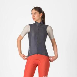 CASTELLI Cyklistická vesta - ARIA 2 W - šedá obraz