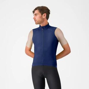 CASTELLI Cyklistická vesta - ESPRESSO 2 - modrá obraz
