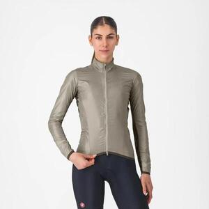 CASTELLI Cyklistická větruodolná bunda - ARIA SHELL 2 W - béžová obraz