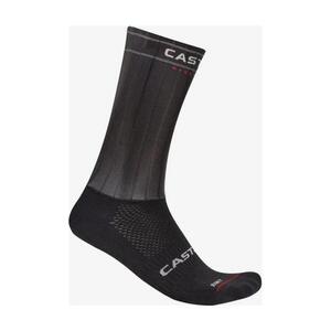 CASTELLI Cyklistické ponožky klasické - FAST FEET 4 - černá obraz