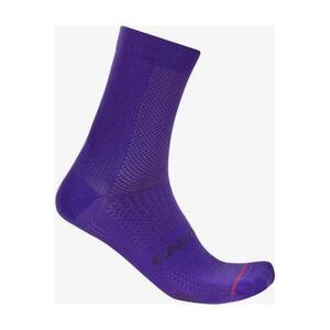 CASTELLI Cyklistické ponožky klasické - ESPRESSO 2 W - fialová obraz