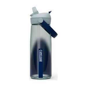 CAMELBAK Cyklistická láhev na vodu - THRIVE FLIP STRAW 0, 75L - modrá/transparentní obraz