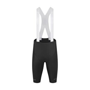 GORE Cyklistické kalhoty krátké s laclem - DISTANCE 3.0 - černá obraz