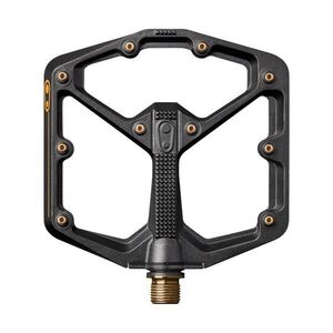 CRANKBROTHERS pedály - STAMP 11 LARGE - černá/zlatá obraz