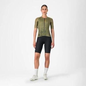 CASTELLI Cyklistický dres s krátkým rukávem - UNLIMITED PRO 2 W - zelená obraz
