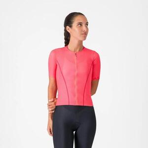 CASTELLI Cyklistický dres s krátkým rukávem - ANIMA FLOW - růžová obraz