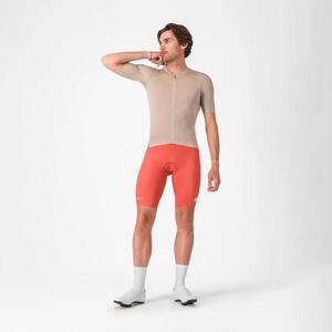CASTELLI Cyklistický dres s krátkým rukávem - ESPRESSO 2 - béžová obraz