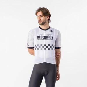 CASTELLI Cyklistický dres s krátkým rukávem - GIRO109 BLOCKHAUS - bílá obraz