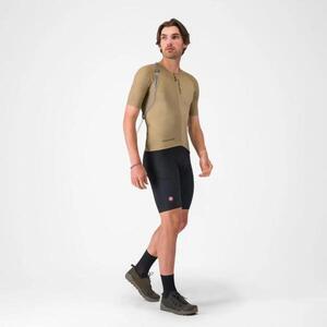 CASTELLI Cyklistický dres s krátkým rukávem - UNLIMITED PRO 2 - béžová obraz