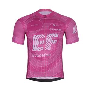 BONAVELO Cyklistický dres s krátkým rukávem - EDUCATION FIRST 2026 - růžová XL obraz