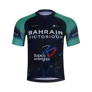 BONAVELO Cyklistický dres s krátkým rukávem - BAHRAIN VICTORIOUS 2026 - modrá/vícebarevná obraz
